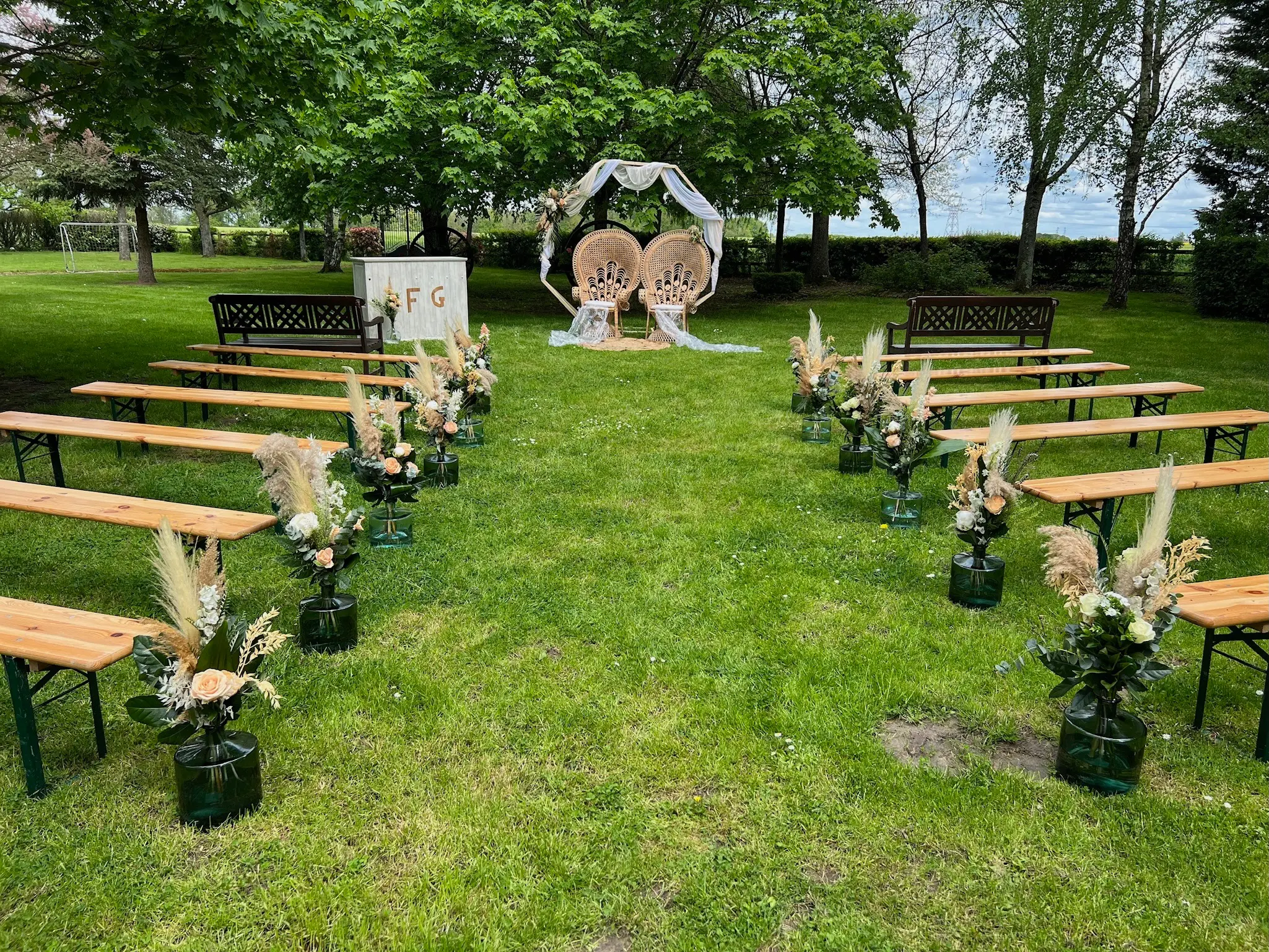 jardin — La Ferme Des Jallots, wedding and event venue near Paris
